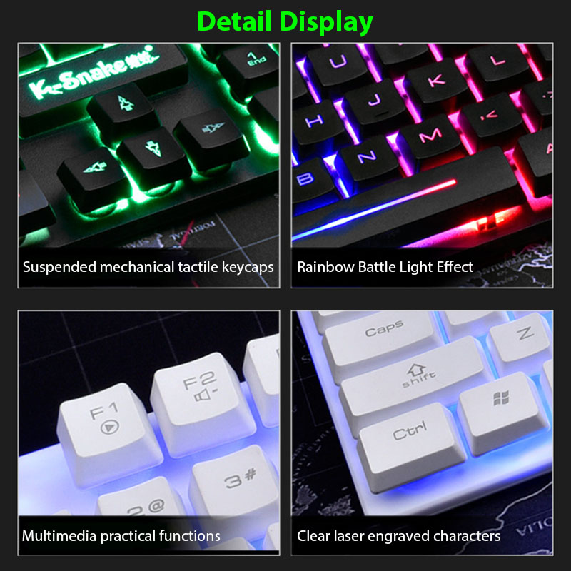 KM320 Keyboard And Mouse Set W - Gaming Keyboard And Mouse Combo ulasan dan harga