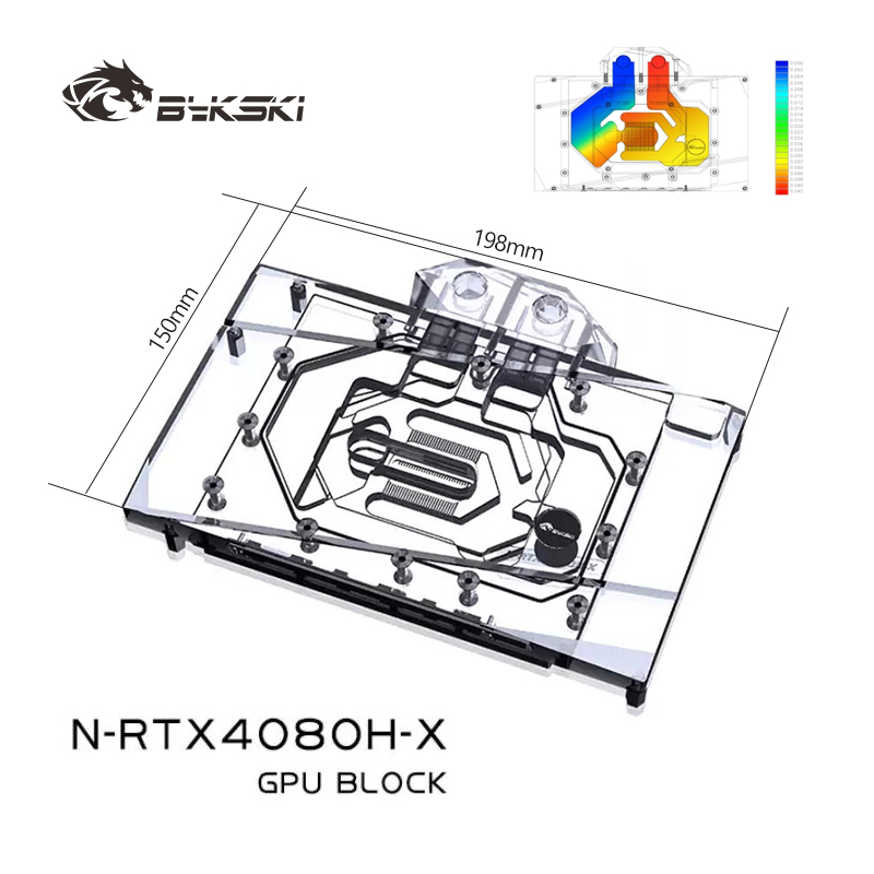 Bykski GPU Water Block for NVI - Nvidia Vga Rtx 4080 ulasan dan harga