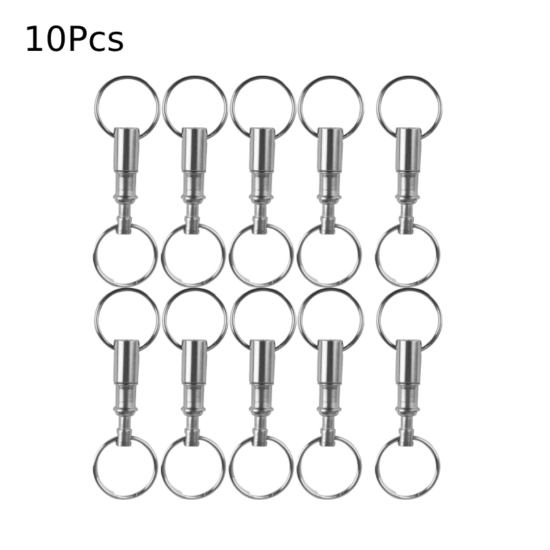 10pcs Dual Detachable Keychain - Keycap Puller Ring ulasan dan harga