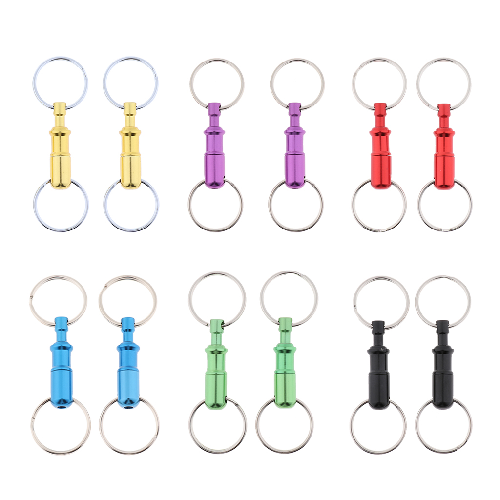 10pcs Dual Detachable Keychain - Keycap Puller Ring ulasan dan harga
