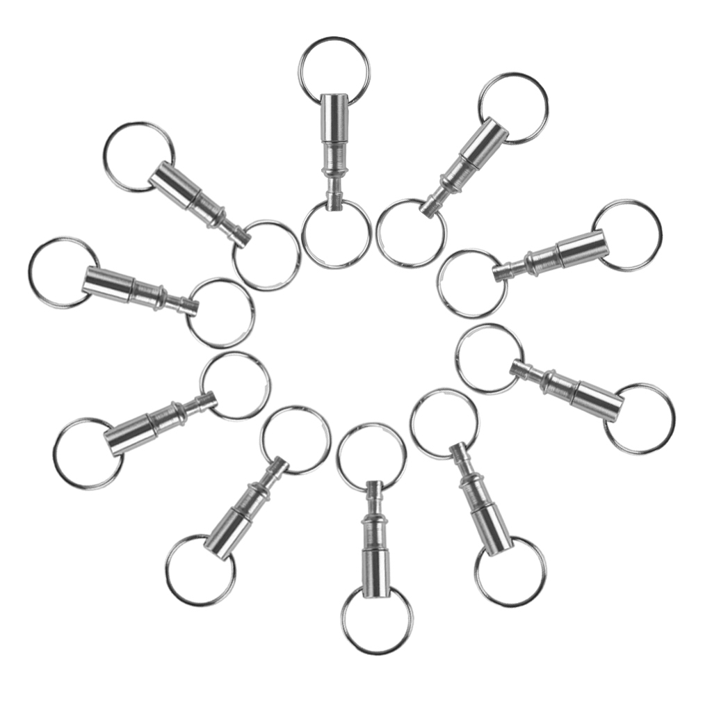 10pcs Dual Detachable Keychain - Keycap Puller Ring ulasan dan harga