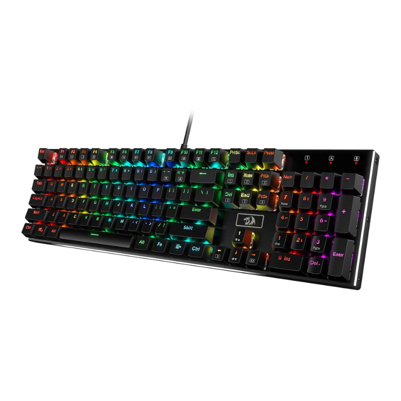 Redragon K556 RGB LED Backlit  - Gaming Keyboard No Noise ulasan dan harga