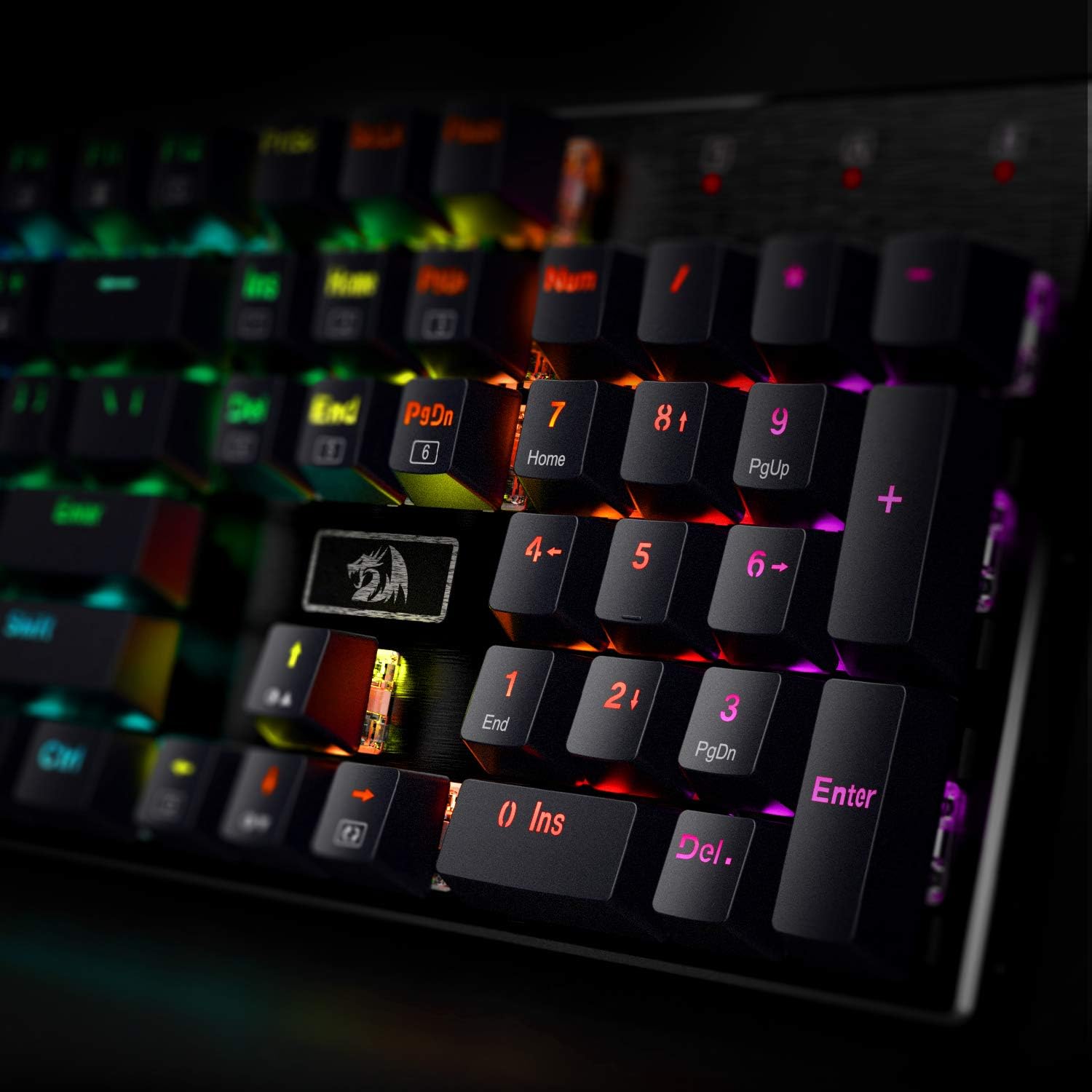 Redragon K556 RGB LED Backlit  - Gaming Keyboard No Noise ulasan dan harga
